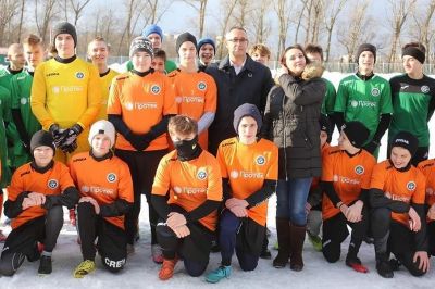 Благфонд «Протек» подарил форму детскому футбольному клубу «Спарта–Свиблово»